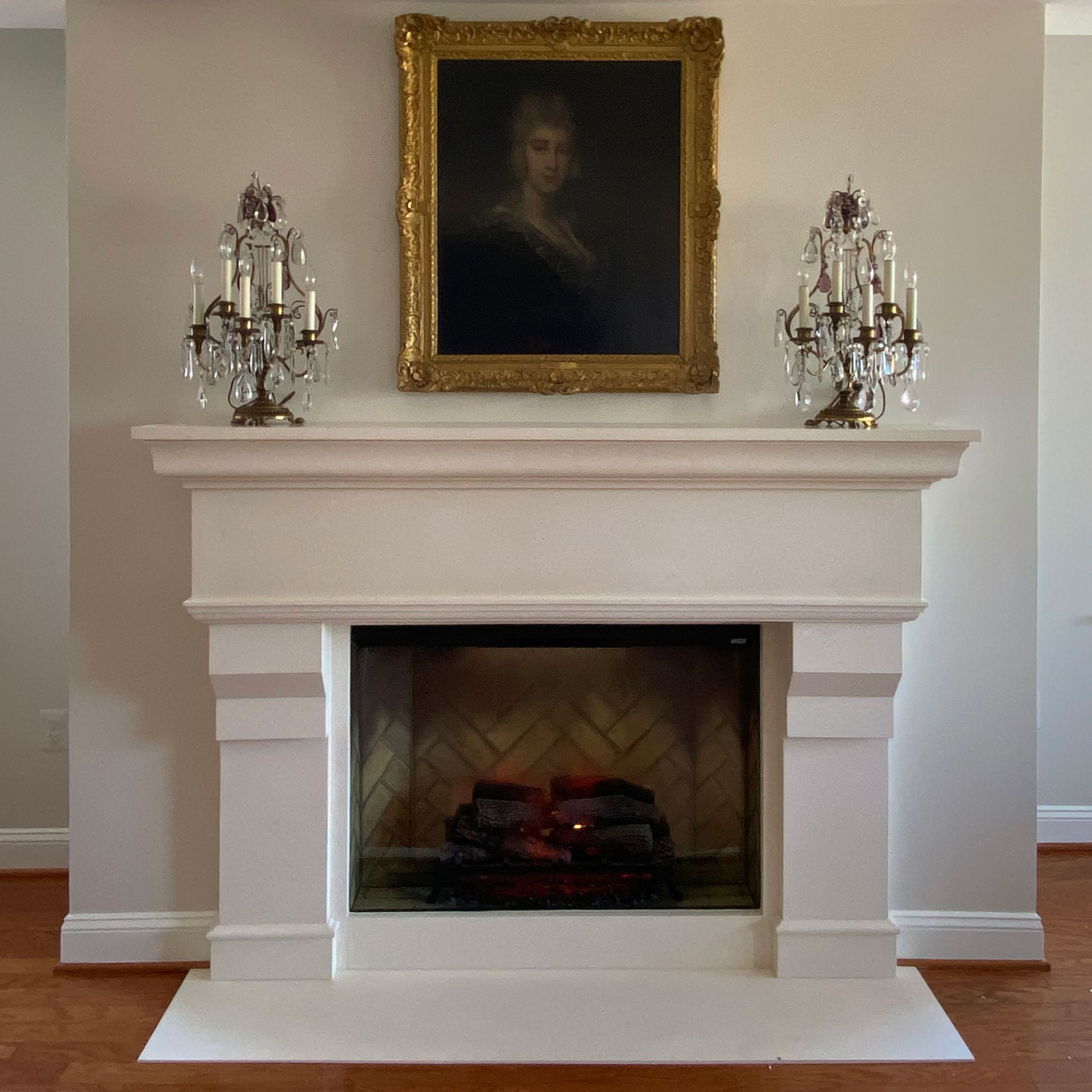 Condo McLean VA Fireplace